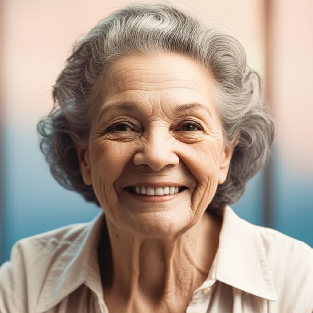 Foto de idosa brasileira